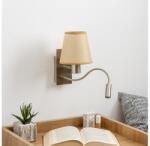 Brilagi Lampă LED de perete BRILAGI NUBILA 1xE27/25W/230V + LED/3W crom mat/maro deschis (BG1556D)