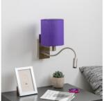 Brilagi Lampă LED de perete BRILAGI NUBILA 1xE27/25W/230V + LED/3W crom mat/mov (BG1556M)