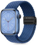 Tech-Protect NYLONMAG óraszíj sötétkék, Apple Watch 42mm (S1-S3) / 44mm / 45mm / 46mm / 49mm készülékhez - ionstore