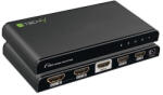 TECHLY HDMI splitter, 1 in 4 out, 30 méter, 4K Ultra HD (IDATA HDMI-4K4)