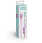 ColorWay Kábel, USB to Type-C cable (soft silicone) 2.4A 1m lila (CW-CBUC044-PU) (CW-CBUC044-PU)