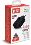 ColorWay USB töltő adapter, Power Delivery Port PPS USB Type-C (45W) black (CW-CHS034PD-BK) (CW-CHS034PD-BK) - mulan