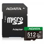 ADATA microSDXC Speed Plus 512GB CL10 (UD512GUI3V30A2SP-RA1)