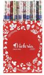 Victoria Paper Csomagolópapír, íves, 70x200 cm, 60 tekercs, vegyes karácsonyi minták, VICTORIA PAPER (CSPVPV)