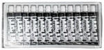 Nebulo Tempera NEBULO fekete 12 ml 12 darabos (NTF-FK-1-12)