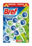 Bref Power Aktiv WC-tisztító blokk, tömör, 3 x 50 g, fenyő
