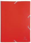 Exacompta Gumis mappa, PP, A4, EXACOMPTA "Opak", piros (EX55905E) - pritone