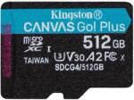 Kingston microSDXC Canvas Go Plus 512GB SDCG4/512GBSP