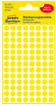Avery-Zweckform Etichete Avery Zweckform 8mm, galbene, 104 etichete, marcare, pachet de 4, 3013, pentru descriere manuală