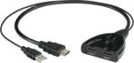 ISY IHD-9031 HDMI elosztó, 1 bemenet, 2 kimenet, max 4K felbontás (IHD-9031)