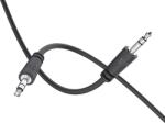 ISY IAU-1016 3, 5mm jack összekötő kábel, 5 méter, fekete (IAU-1016)