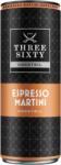 Three Sixty Vodka Espresso Martini alkoholos üdítőital 10% 250 ml