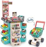 Mappy Supermarket játékkészlet bevásárlókosárral, 47 darab