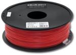 Qoltec 3D nyomtatási filament, Qoltec, 50674, Pla Pro, Átmérő: 1, 75 mm, Nyomtatási hőmérséklet: 205°C - 225°C, Sűrűség: 1, 25 G/cm³, 199 x 199 x 66 mm, piros (50674)