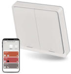 EMOS H5012 Gosmart hordozható 2 funkciós szcenárió kapcsoló, Wi-Fi, fehér (IP-2002ZW)