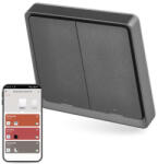 EMOS H5015 Gosmart hordozható 2 funkciós szcenárió kapcsoló, Wi-Fi, fekete (IP-2002ZB)