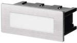 EMOS ZC0108 AMAL beépíthető LED irányfény, téglalap, 1.5W, 55lm, IP65, alumínium lámpatest, meleg fehér