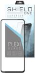 Tokgalaxis Plexi fólia iPhone 13 mini kompatibilis - ShieldOne plexi kijelzővédő fólia, fekete kerettel (TG-MC19515)