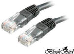 BlackBird Kábel Patch UTP CAT. 5E 3m Fekete (BH1224) - mulan