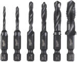 Milwaukee HSS-G menetfúró készlet 1/4" 6 részes (4932498267) - megatool