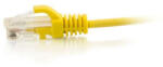 Legrand patch kábel RJ45-RJ45 Cat6A árnyékolt (S/FTP) LSZH (LSOH) 2 méter sárga d: 5, 2mm AWG28 LCS3 (051552)