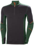 Helly Hansen Workwear Helly Hansen LIFA MERINO ALÁÖLTÖZET FELSŐ CIP. , zöld/ebony, XL (75107_469-XL)