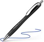 Schneider Golyóstoll, 0, 7 mm, nyomógombos, SCHNEIDER Slider Rave XB , fekete, kék (TSC132511)