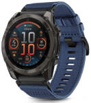 Techsuit - Watchband QuickFit 26 mm (W070) - Garmin Fenix 3/3 HR/5X/5X Plus/6X/6X Pro/7X/7X Pro Solar - Éjkék