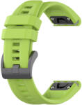 Techsuit - QuickFit 26mm óraszíj (W060) - Garmin Fenix 3/3 HR/5X/5X Plus/6X/6X Pro/7X/7X Pro Solar - Világoszöld