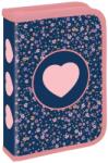 S-Cool Penar echipat cu 1 fermoar si 2 extensii, 32 piese S-COOL SC2897, Pink heart (SC2897) Penar