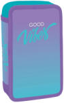 S-Cool Penar echipat cu 2 fermoare, 29 piese S-COOL SC2915, Motiv good vibes (SC2915) Penar