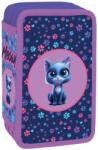 S-Cool Penar neechipat cu 3 fermoare S-COOL SC2938, Motiv meow (SC2938) Penar