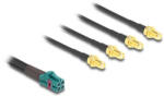 Delock Mini FAKRA Z quad kábel anya - 4 db. SMA A-típusú anya (DL-90127)