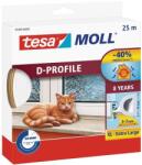 TESA tesamoll Gumi tömítés, fehér, D profil, 25 m (05389-00000-00)