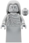 LEGO® Minifigurák Tünde Szobor - Egyenes haj, Szoknya lor114 (lor114)