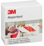 3M Banda adeziva de marcare 3M, rosu/alb, 70mm, 100m (7000062582)