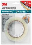 3M Banda dublu adeziva 3M 4658F, transparenta, 19mm, 5m (7000073335)