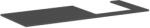 Hansgrohe Xilesa E blat 137.5x55 cm gri 54273760 (54273760)