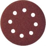 Klingspor Tépőzáras csiszolópapír 125 8lyuk P120 (89493)