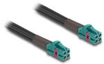 Delock Mini FAKRA Z quad kábel anya - Mini FAKRA Z B-típusú quad anya (DL-90139)