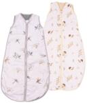 Kidizi Set 2 saci de dormit copii de vara din muselina Kidizi Dragonfly Birdy 90 cm, 100% bumbac, 6-24 luni 0.5 TOG (5949221107233)