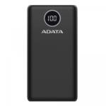 ADATA Powerbank P20000QCD 20000mAh Fekete Qc/pd (AP20000QCD-DGT-CBK)