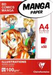 Clairefontaine Mangapaper Vázlatfüzet 50 A4 100 g (94042C)