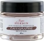 Jacques Herbin Calligraphy Kalligrafikus tinta Mars Brown 40 ml 1 db (11346T)