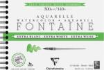Clairefontaine Fontainewhite Vázlatfüzet 12 18 x 24 cm 300 g (976090C)