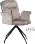 Carmen Трапезен стол marlow - мишо сив bf 2 - BestPC