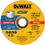DEWALT Tartozékok - Vágótárcsa készlet rozsdamentes acélhoz 125x22, 23 mm, 100 db DT20540 (DT20540)