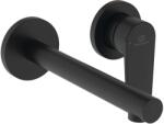 Ideal Standard Ceralife O - Rejtett mosdócsaptelep, 2 nyílású beépítéssel, selyem fekete BE019XG (BE019XG)