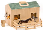 Melissa & Doug Szétnyitható fa istálló - Melissa & Doug