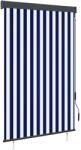 vidaXL kék és fehér kültéri roló 120 x 250 cm (145961)